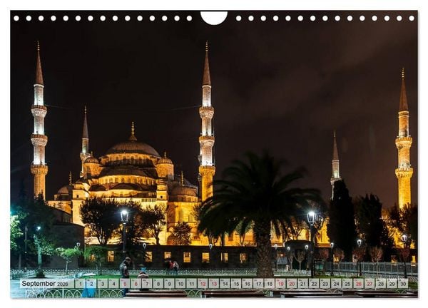 Produktbild: Istanbul - Im Schnittpunkt von Kulturen und Kontinenten (Wandkalender 2026 DIN A4 quer), CALVENDO Monatskalender