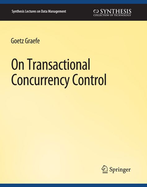 Produktbild: On Transactional Concurrency Control