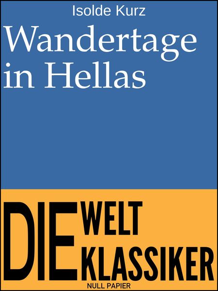 Produktbild: Wandertage in Hellas