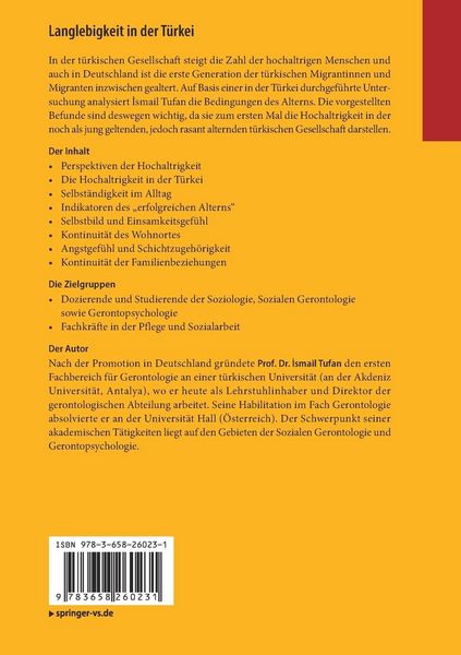 Produktbild: Langlebigkeit in der T&uuml;rkei