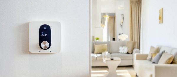 Produktbild: Shelly LinkedGo smartes Heizungsthermostat (Fu&szlig;boden) Fu&szlig;bodenheizungssteuerung, Raumthermostat Bluetooth, Wi-Fi