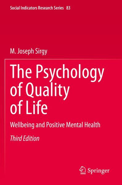 Produktbild: The Psychology of Quality of Life
