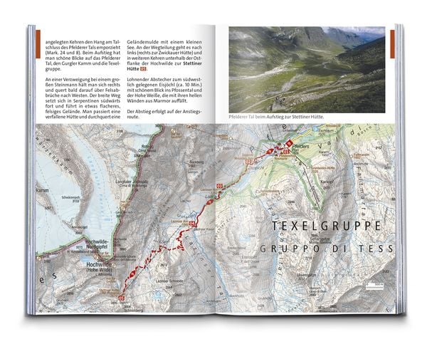 Produktbild: KOMPASS Wanderf&uuml;hrer S&uuml;dtiroler H&uuml;ttenwanderungen, 36 Touren mit Extra-Tourenkarte