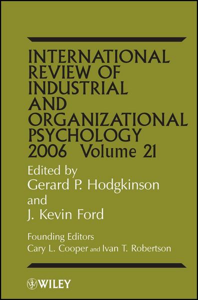 Produktbild: International Review of Industrial and Organizational Psychology 2006, Volume 21