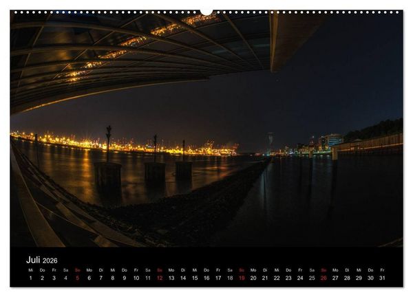 Produktbild: Mein Hamburg (hochwertiger Premium Wandkalender 2026 DIN A2 quer), Kunstdruck in Hochglanz