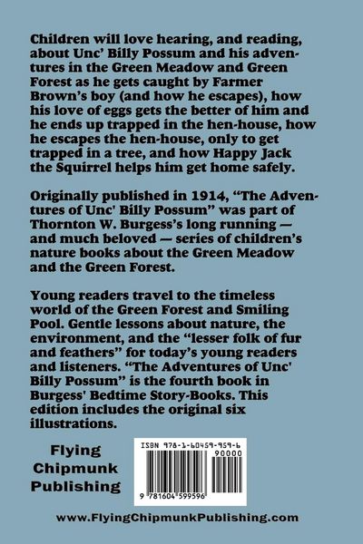 Produktbild: The Adventures of Unc' Billy Possum