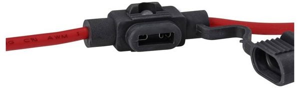 Produktbild: TRU COMPONENTS Kfz Flachsicherungs-Halter Flachsicherung Mini 30A 3.31mm&sup2; 1St.