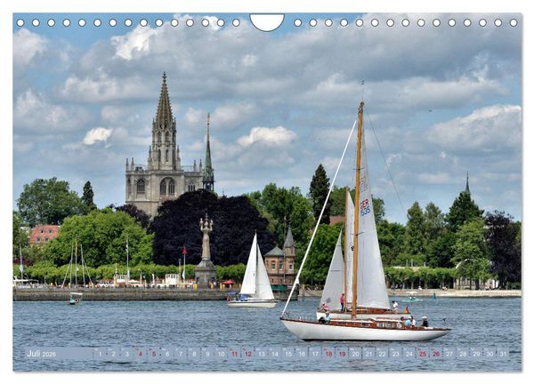 Produktbild: Zauberhafter Westlicher Bodensee (Wandkalender 2026 DIN A4 quer), CALVENDO Monatskalender