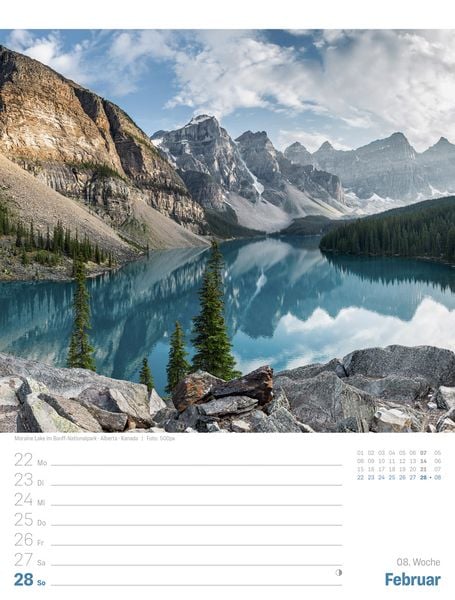 Produktbild: Planet Erde Wochenplaner Kalender 2027 | Landschaften der Welt