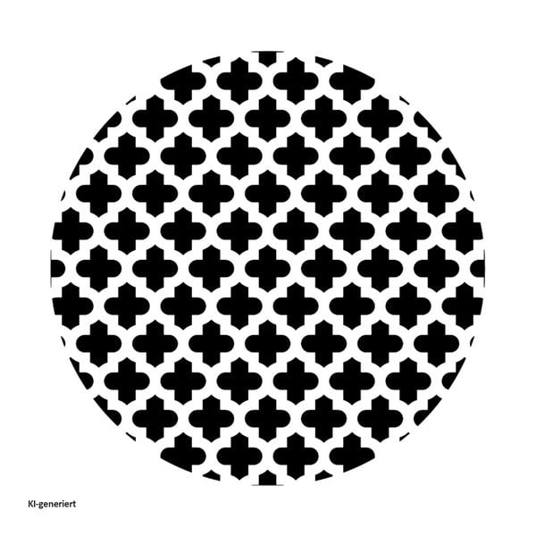 Produktbild: HTI-Living Gartenstuhl 2er-Set Metall Black and White Gartenstuhl 2er-Set Metall Black and White