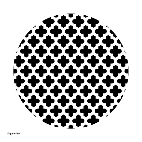 Produktbild: HTI-Living Gartentisch Metall Black and White Gartentisch Metall Black and White