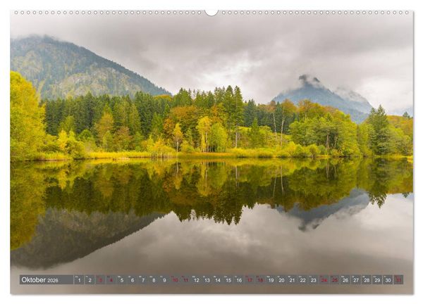 Produktbild: Sch&ouml;ne Wanderungen um Oberstdorf (Wandkalender 2026 DIN A2 quer), CALVENDO Monatskalender
