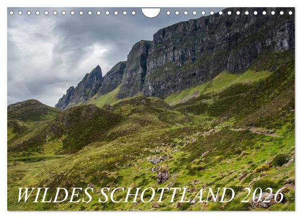 Produktbild: Wildes Schottland 2026 (Wandkalender 2026 DIN A4 quer), CALVENDO Monatskalender