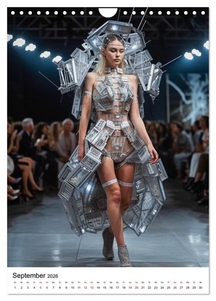 Produktbild: Future Couture (Wandkalender 2026 DIN A4 hoch), CALVENDO Monatskalender