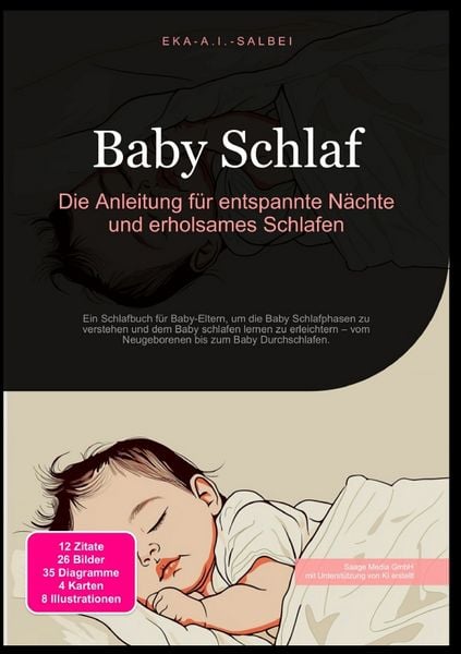 Produktbild: Baby Schlaf: Die Anleitung f&uuml;r entspannte N&auml;chte und erholsames Schlafen