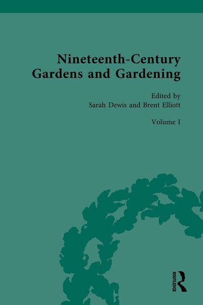 Produktbild: Nineteenth-Century Gardens and Gardening
