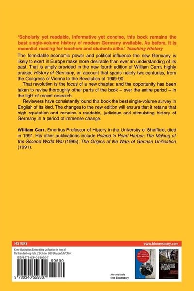 Produktbild: A History of Germany 1815-1990