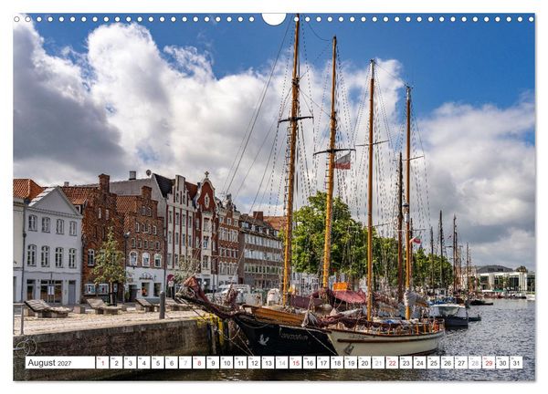 Produktbild: Schleswig-Holstein - Hansestadt L&uuml;beck (Wandkalender 2027 DIN A3 quer), CALVENDO Monatskalender