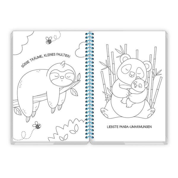 Produktbild: Tr&ouml;tsch Bastelbuch Besch&auml;ftigungsbuch Meine ersten Kreuzstichbilder Niedliche Tiere