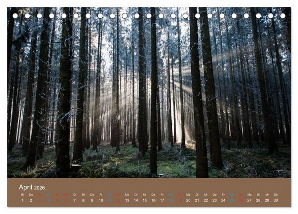 Produktbild: Fasziantion Natur (Tischkalender 2026 DIN A5 quer), CALVENDO Monatskalender