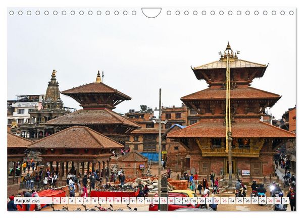 Produktbild: Einzigartiges NEPAL (Wandkalender 2026 DIN A4 quer), CALVENDO Monatskalender