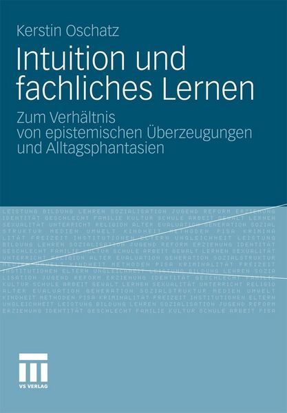 Produktbild: Intuition und fachliches Lernen