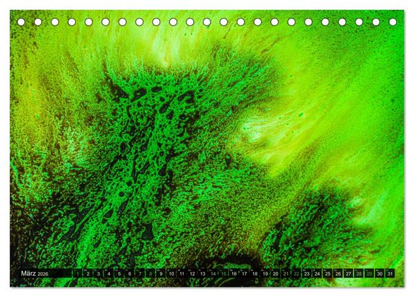 Produktbild: Fotografische Malereien (Tischkalender 2026 DIN A5 quer), CALVENDO Monatskalender