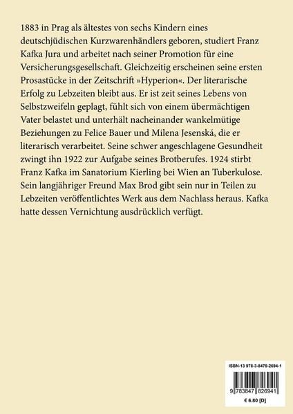 Produktbild: Brief an den Vater (Gro&szlig;druck)