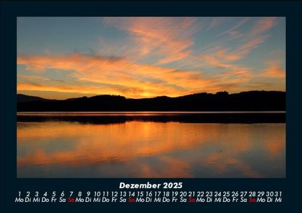 Produktbild: Landschaftskalender 2025 Fotokalender DIN A5