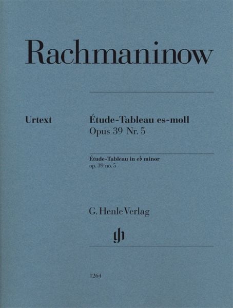 Produktbild: Sergej Rachmaninow - &Eacute;tude-Tableau es-moll op. 39 Nr. 5