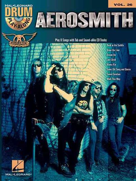 Produktbild: Aerosmith Drum Play-Along Volume 26 Book/Online Audio