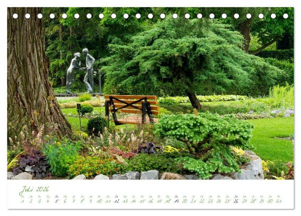 Produktbild: Kreislehrgarten in Steinfurt (Tischkalender 2026 DIN A5 quer), CALVENDO Monatskalender