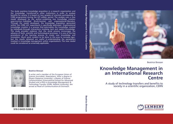 Produktbild: Knowledge Management in an International Research Centre