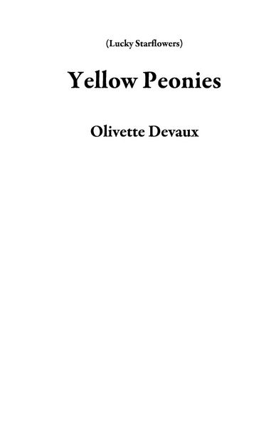 Produktbild: Yellow Peonies (Lucky Starflowers)