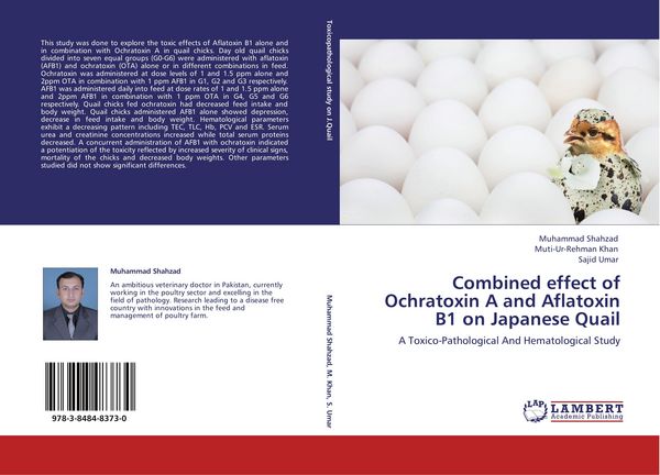 Produktbild: Combined effect of Ochratoxin A and Aflatoxin B1 on Japanese Quail