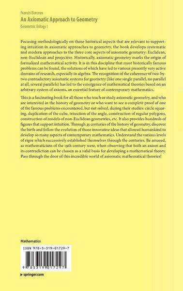 Produktbild: An Axiomatic Approach to Geometry
