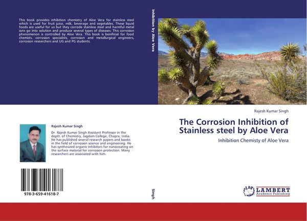 Produktbild: The Corrosion Inhibition of Stainless steel by Aloe Vera