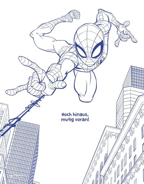 Produktbild: Mein Magnet-Malbuch Spider-Man