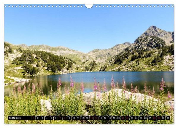 Produktbild: Zauber der Pyren&auml;en - Wandern in den &ouml;stlichen Pyren&auml;en (Wandkalender 2026 DIN A3 quer), CALVENDO Monatskalender
