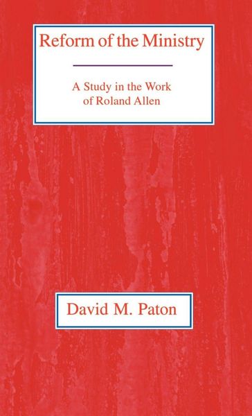 Produktbild: Reform of the Ministry