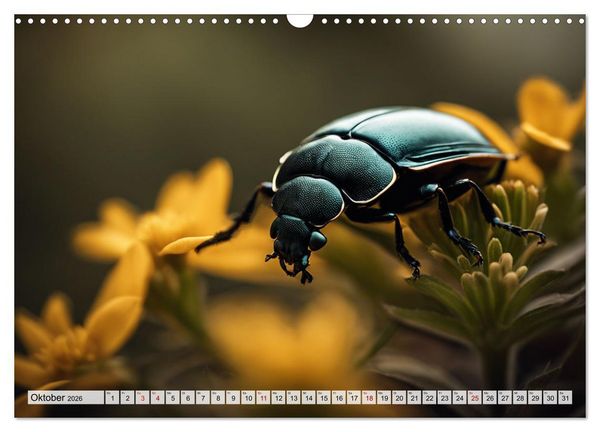Produktbild: Filigrane Insekten (Wandkalender 2026 DIN A3 quer), CALVENDO Monatskalender
