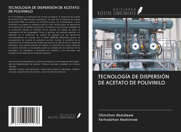 Produktbild: Tecnolog&iacute;a De Dispersi&oacute;n De Acetato De Polivinilo