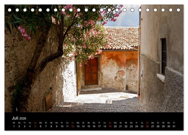 Produktbild: Gardasee / CH-Version (Tischkalender 2026 DIN A5 quer), CALVENDO Monatskalender