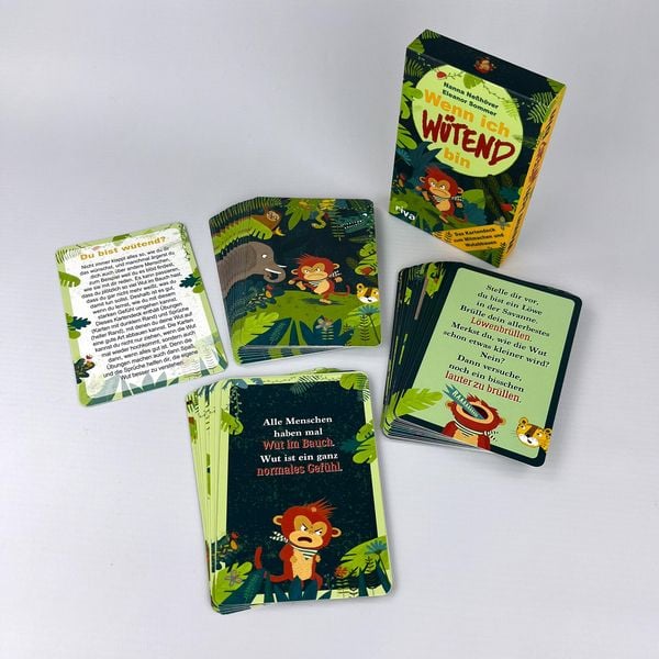 Produktbild: Wenn ich w&uuml;tend bin &ndash; Das Kartendeck zum Mitmachen und Wutabbauen