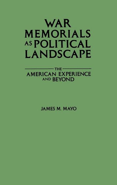 Produktbild: War Memorials as Political Landscape