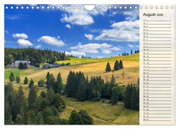 Produktbild: Auf Schusters Rappen... S&uuml;dlicher Oberrhein und S&uuml;dschwarzwald (Wandkalender 2026 DIN A4 quer), CALVENDO Monatskalender