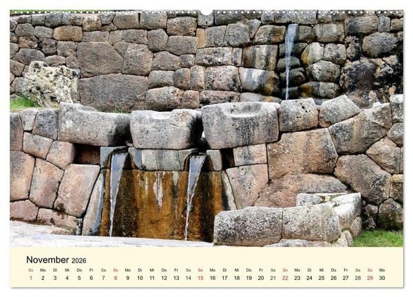Produktbild: Im Land der Inka (hochwertiger Premium Wandkalender 2026 DIN A2 quer), Kunstdruck in Hochglanz