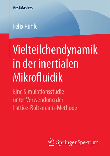 Produktbild: Vielteilchendynamik in der inertialen Mikrofluidik