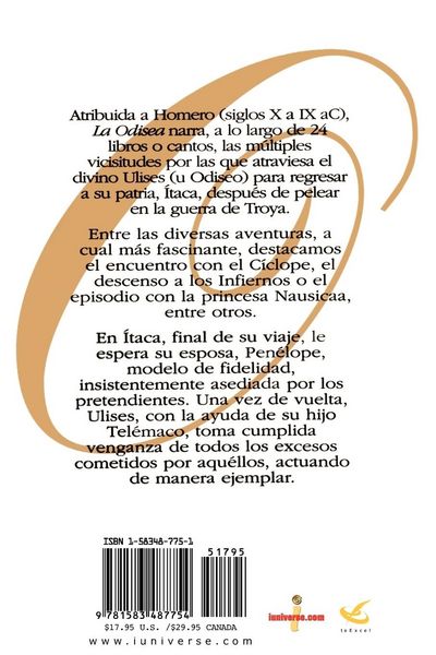 Produktbild: La Odisea