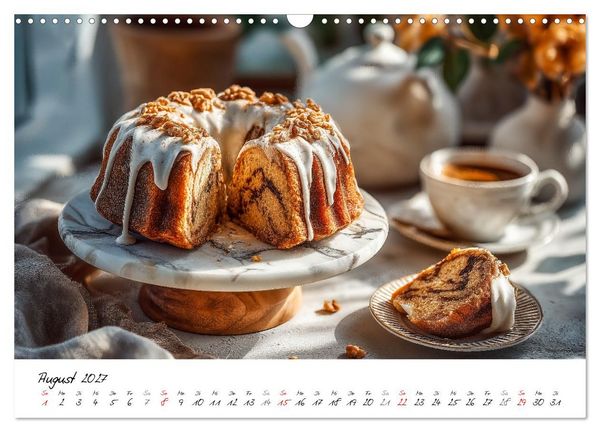 Produktbild: Klassiker aus Omas K&uuml;che - Zw&ouml;lf Kuchen mit Nostalgie-Gef&uuml;hl (Wandkalender 2027 DIN A3 quer), CALVENDO Monatskalender